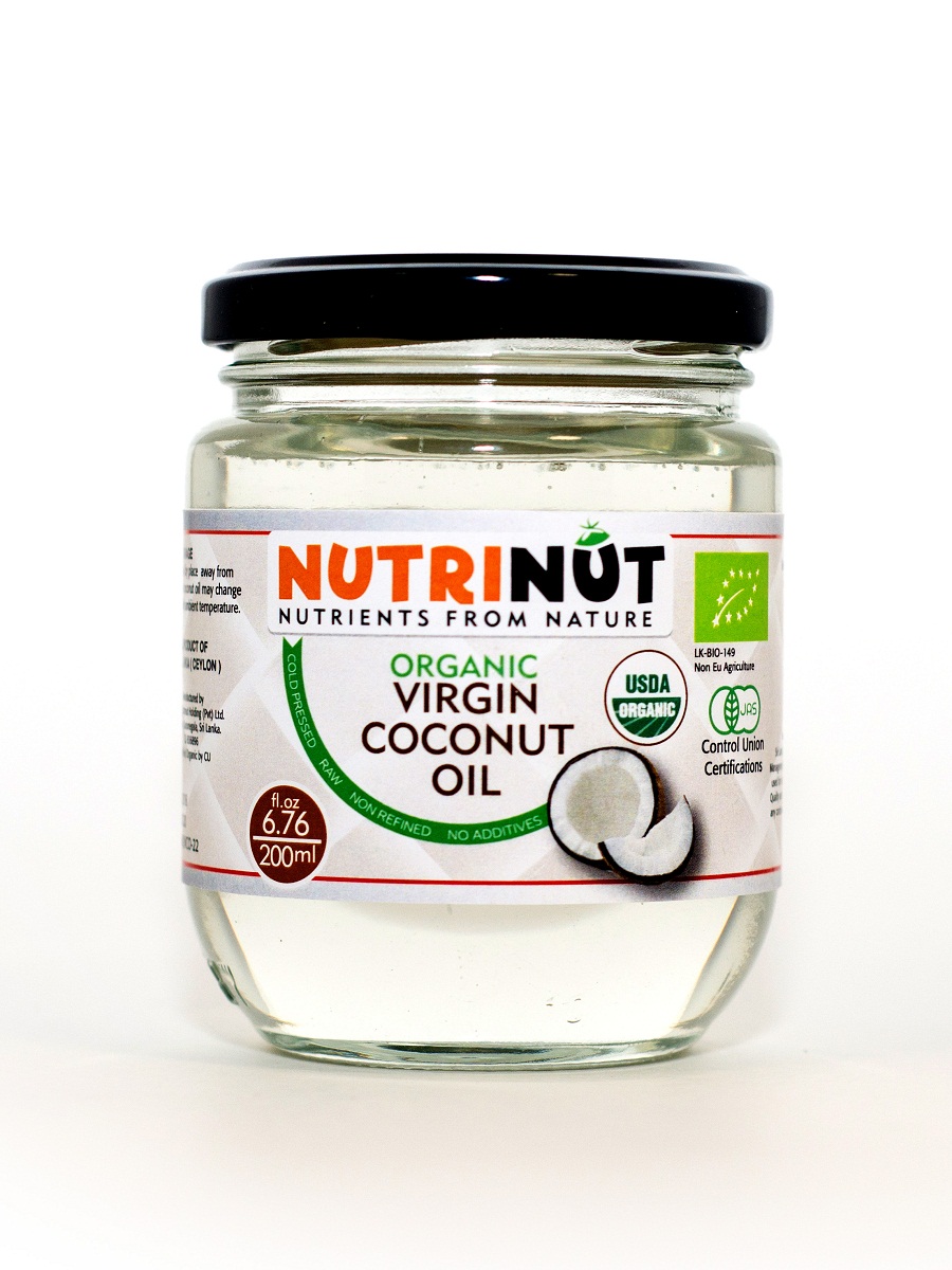 

Кокосовое масло Nutrinut organic virgin coconut oil 200 мл