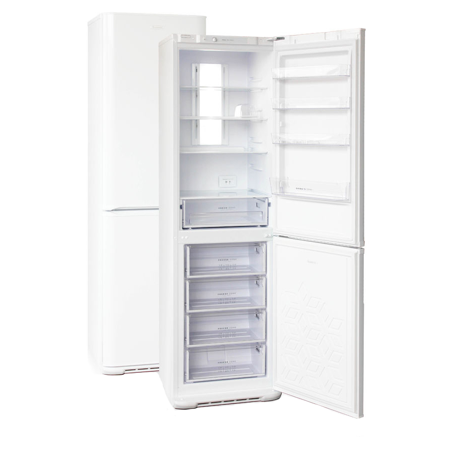 Холодильник DON R 295 BI белый двухкамерный холодильник nordfrost nrb 122 032 белый