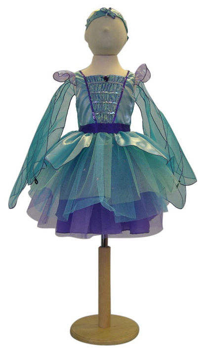 фото Карнавальный костюм travis designs стрекоза, цв. голубой р.98