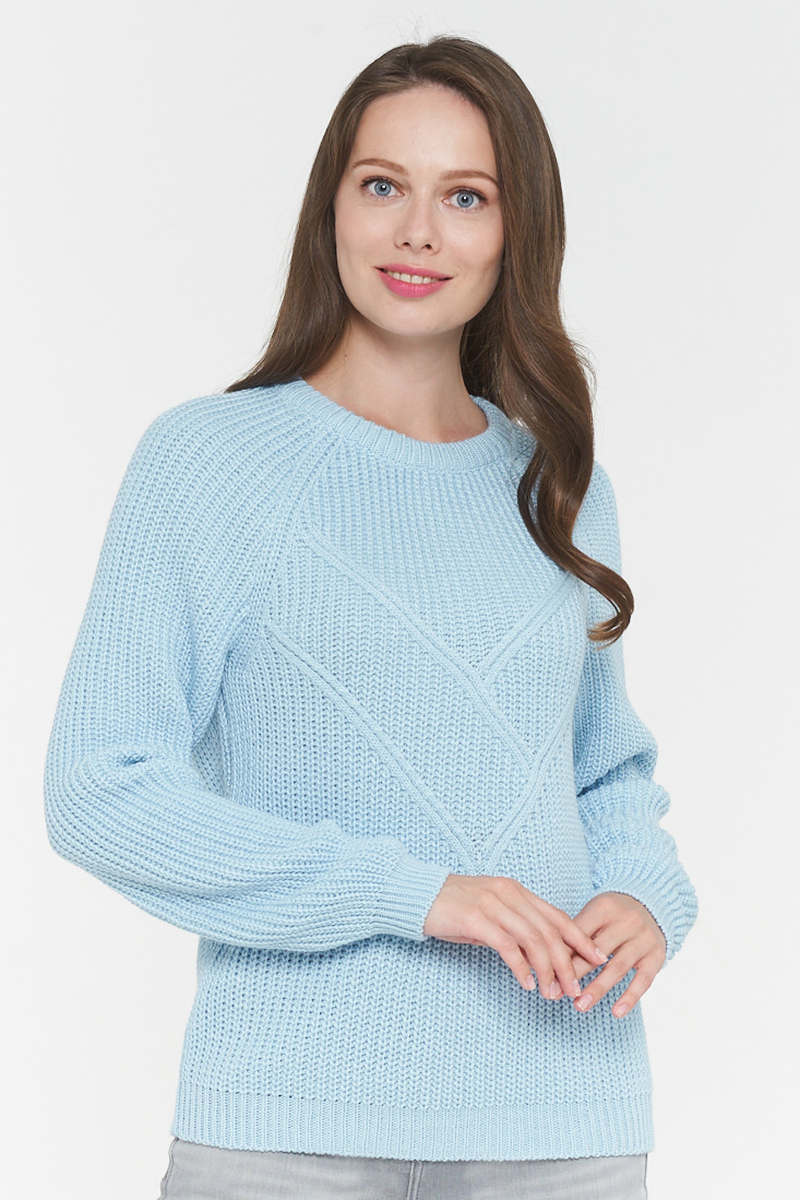 

Джемпер женский VAY 192-4968 голубой 46 RU, 192-4968