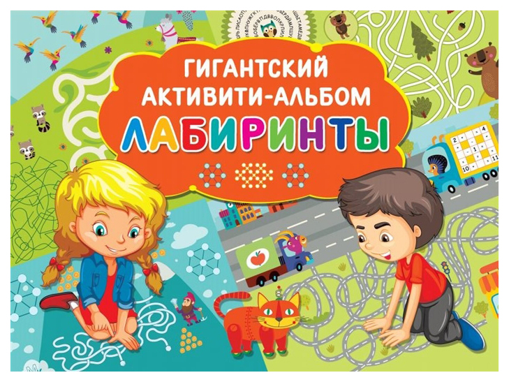 

Альбом-активити гигантский Издательство АСТ Дмитриева В. Лабиринты