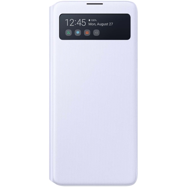 фото Чехол samsung s view wallet cover для samsung note10 lite white