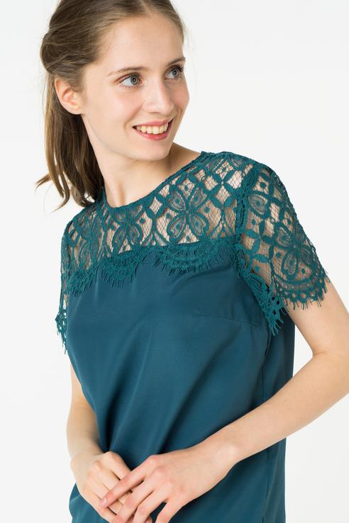 

Блуза женская ZARINA 8224073303017 зеленая 42 RU, 8224073303017