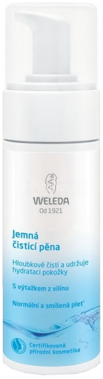 Мягкая пенка для умывания Weleda weleda лосьон до и после бритья