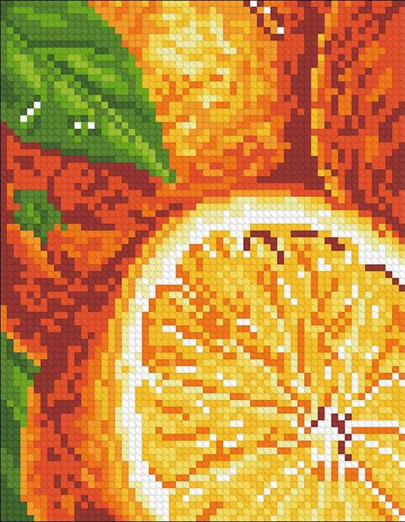 

Алмазная вышивка Паутинка Апельсины, 14x18 см, Апельсины