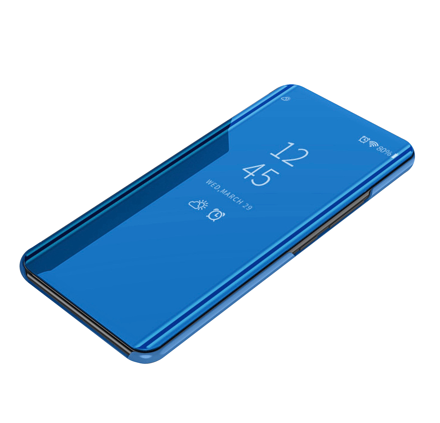 

Чехол MyPads для Xiaomi Redmi Pro 5.5 Clear View Cover Blue, Синий