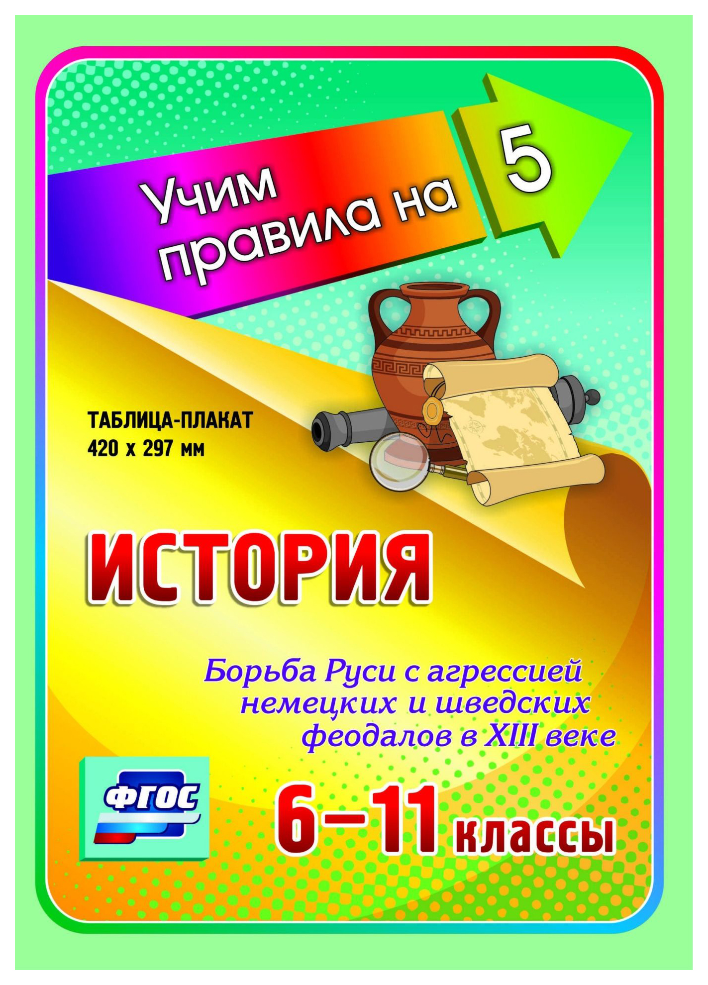 

История Борьба Руси с агрессией немецких и шведских феодалов в XIII веке 6-11 кл.