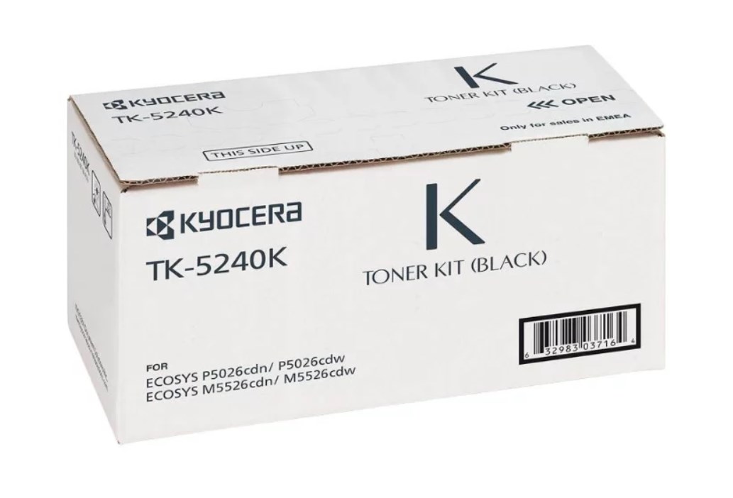 фото Картридж для лазерного принтера kyocera tk-5240k, черный, оригинал