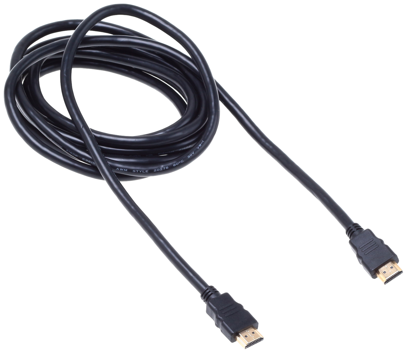 фото Кабель buro hdmi - hdmi, 3м black (485574)