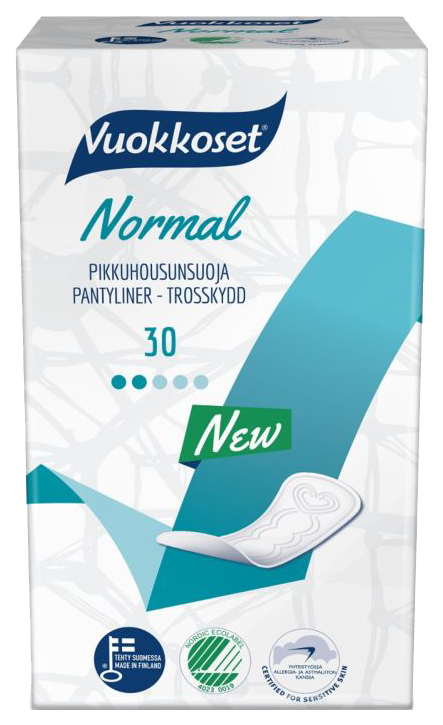 

Прокладки Vuokkoset Normal pantyliner 30 шт