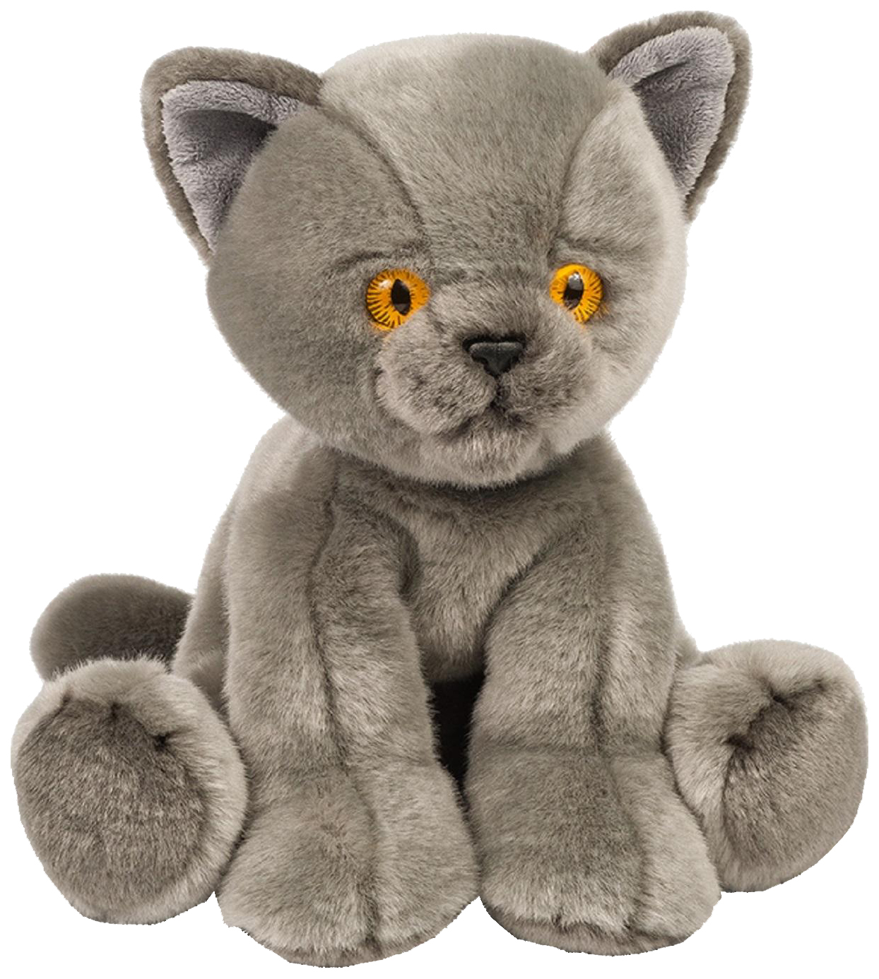 фото Мягкая игрушка maxitoys котик серый 30 см