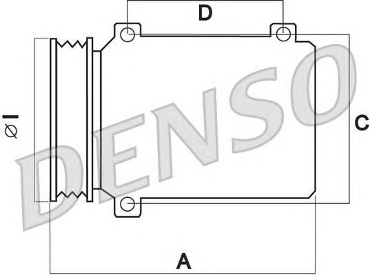 фото Компрессор кондиционера denso dcp23031