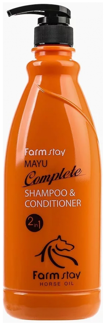 фото Шампунь farmstay mayu complete shampoo&conditioner 1 л