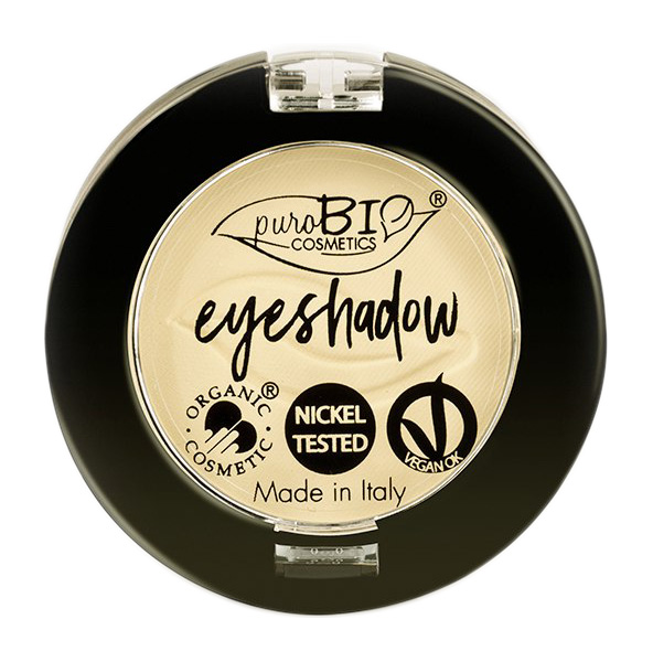 фото Тени для век матовые purobio eyeshadows 11 giallo banana (банановый) 2,5 г