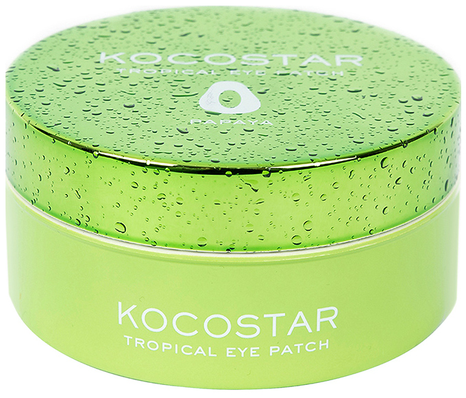 фото Патчи для глаз kocostar tropical eye patch papaya 60 шт