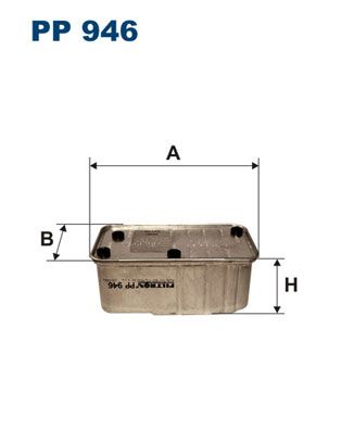 

Фильтр топливный FILTRON PP946