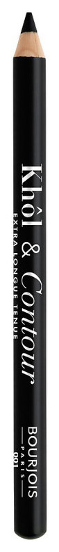 Карандаш для глаз Bourjois Khol And Contour 01 Noir-issime 1,2 г карандаш для глаз bourjois khol and contour 02 ultra black 1 2 г