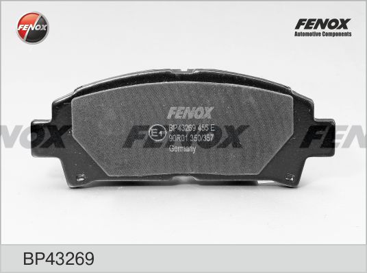 

Комплект тормозных колодк FENOX BP43269