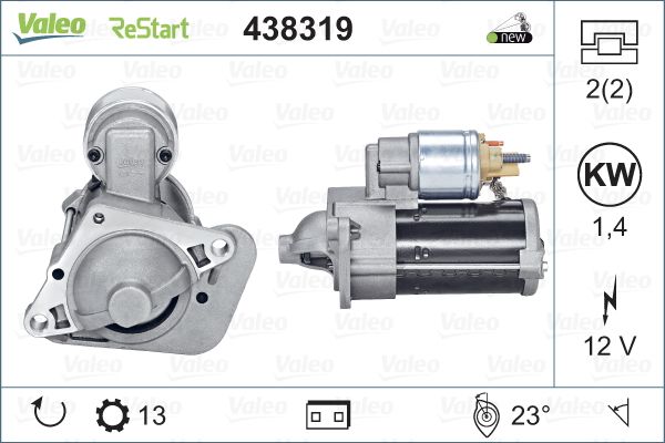 

Стартер Valeo 438319