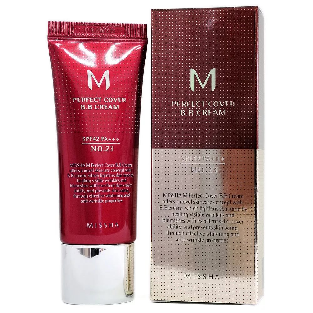 фото Вв-крем missha m perfect cover bb cream №23 20 мл