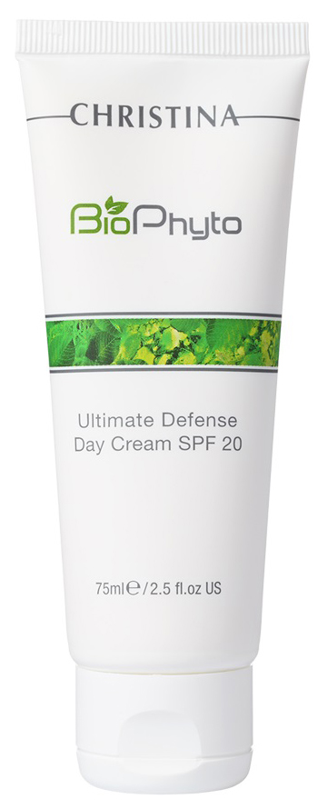 Крем для лица Christina BioPhyto Ultimate Defense Day Cream SPF20 75 мл bio phyto ultimate defense tinted day cream spf 20