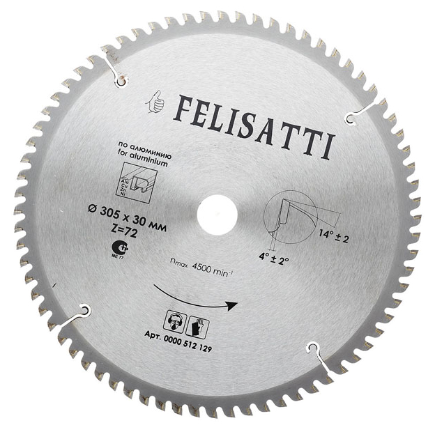 

Пильный диск Felisatti 512129