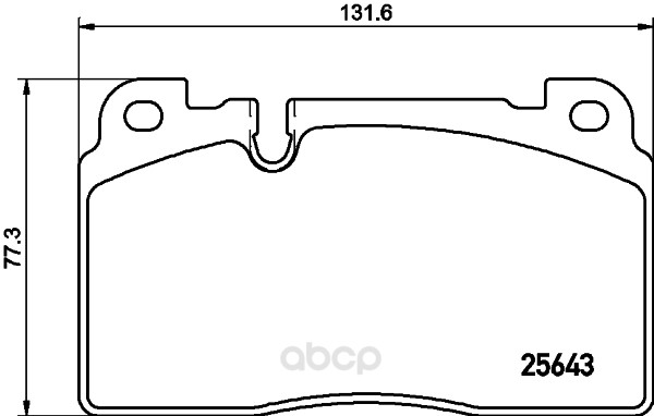 

Колодки тормозные дисковые, комплект Hella 8DB355021-331
