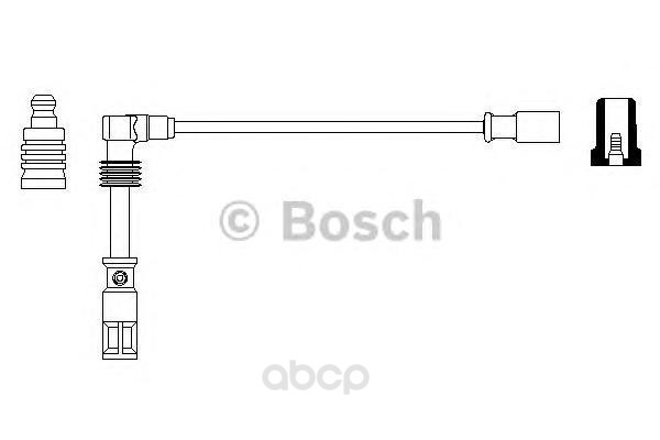 фото Провод высоковольтный audi a4/a6, vw passat 1.8i 95-05 bosch 0356912857