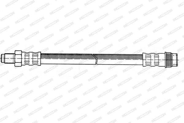 Шланг тормозной системы FERODO FHY2262