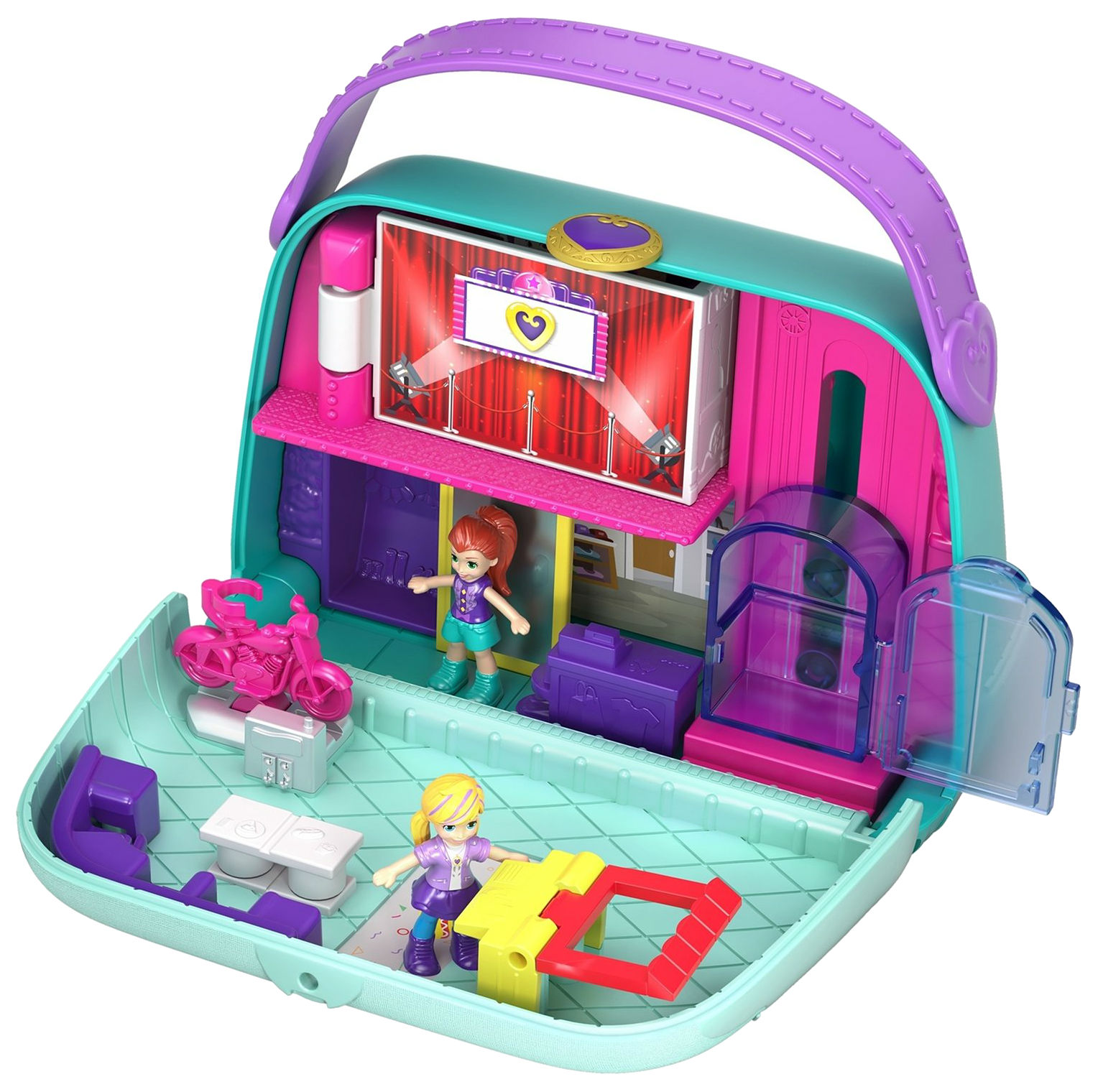 фото Игровой набор mattel polly pocket gcj86 мир полли