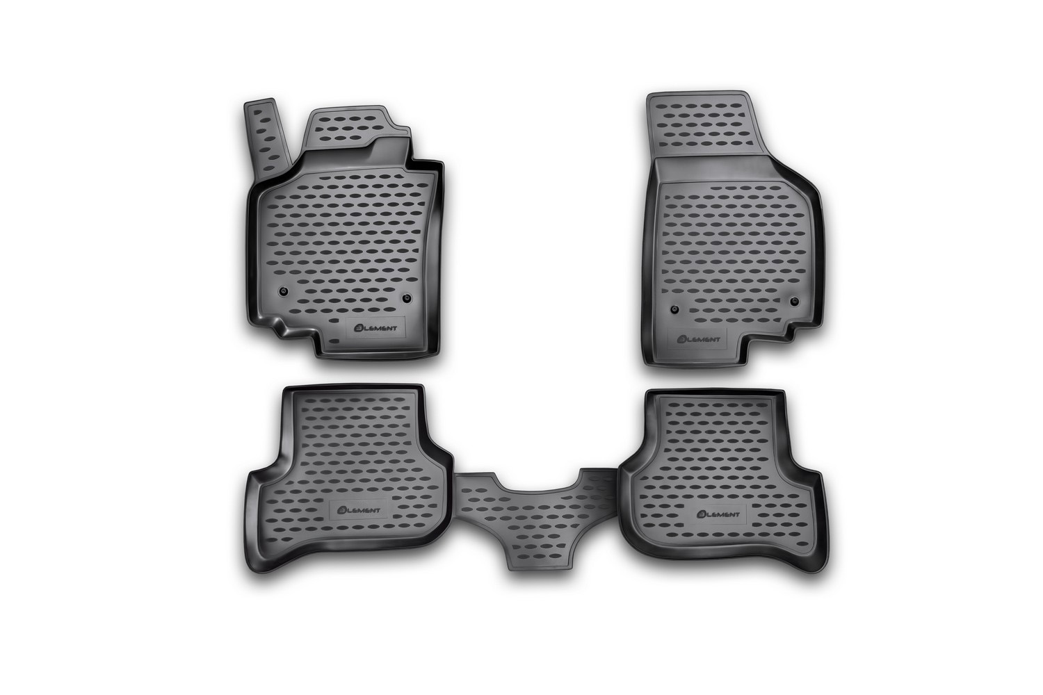 фото Коврики в салон element для seat altea freetrack 2007-2009, 4 шт. полиуретан