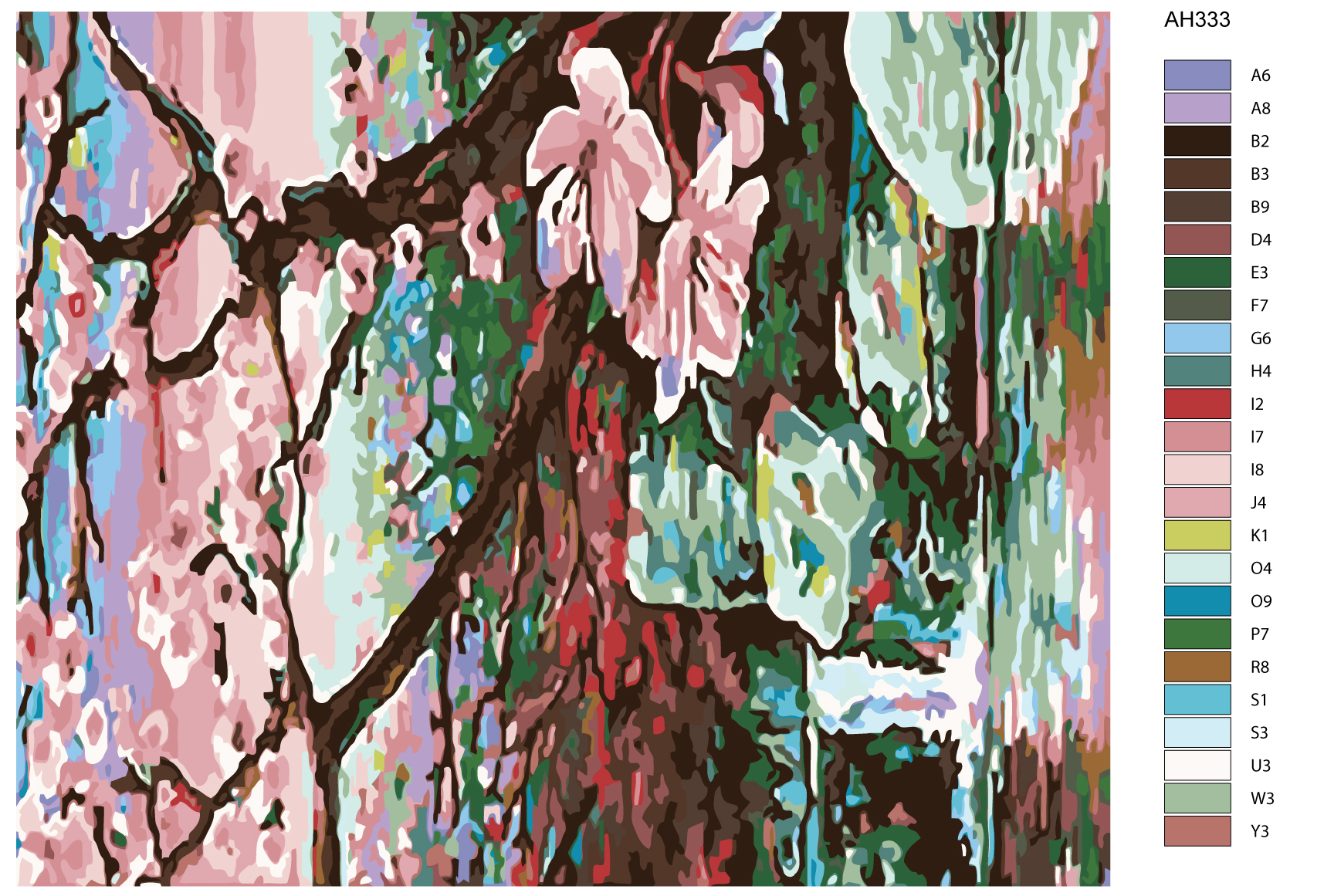 

Картина по номерам, 40 x 50, ARTH-AH333, ARTH-AH333