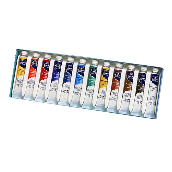 фото Акварель winsor&newton cotman 12 цв