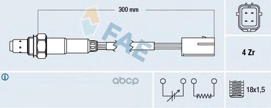 фото Лямбда-зонд fae 77213