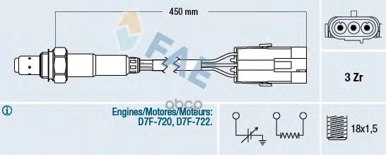 фото Лямбда-зонд fae 77114