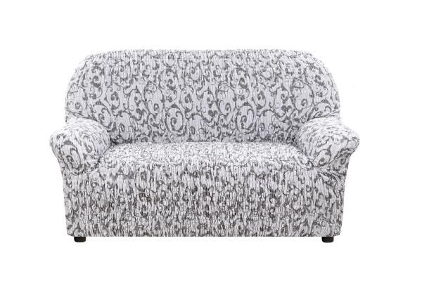 фото Чехол на диван еврочехол серый