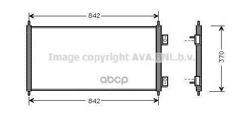 фото Радиатор кондиционера ava quality cooling fd5303