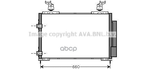 фото Радиатор кондиционера ava quality cooling hd5217d