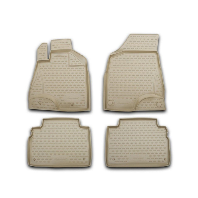 

Коврики в салон Element для TOYOTA Corolla 01/2007-2013, 4 шт. полиуретан, бежевые