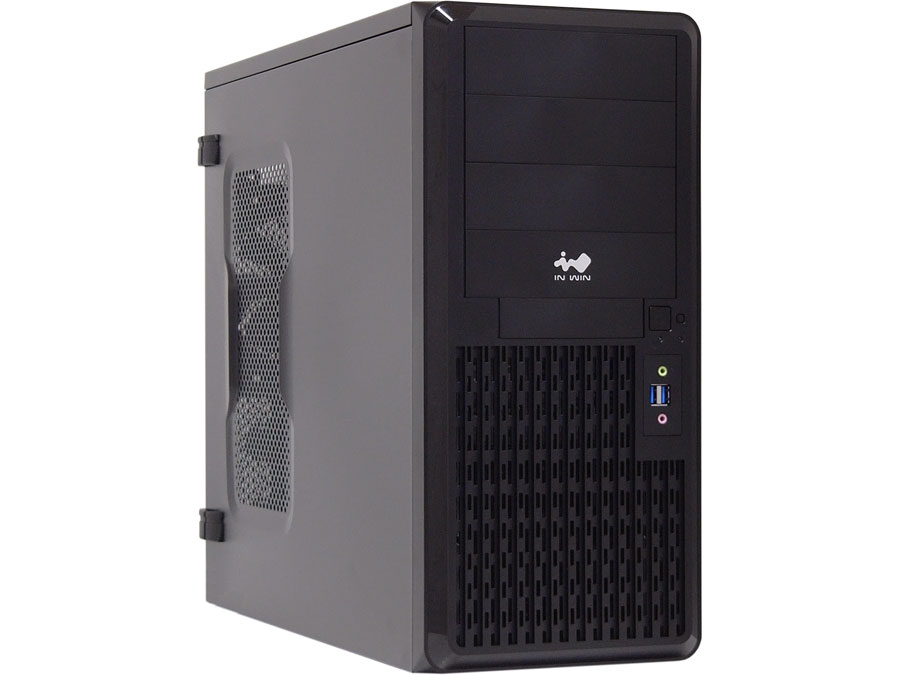 фото Компьютерный корпус in win pe689 без бп (6117357) black inwin