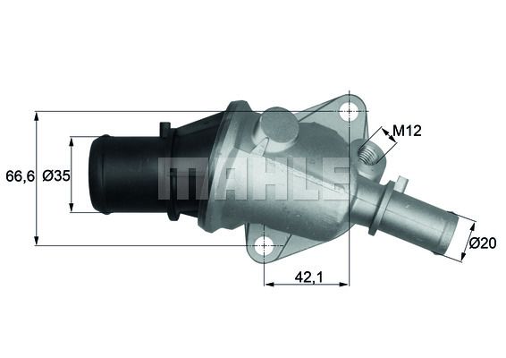 фото Термостат mahle ti 105 88 mahle/knecht