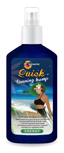 фото Средство для солярия tan master quick tanning hemp 120 мл