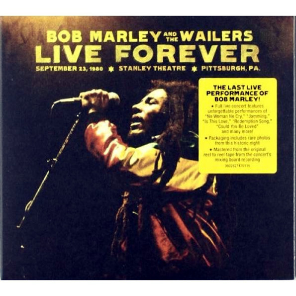 

Bob Marley&The Wailers/Live Forever: September 23,1980,Stanley Theatre,Pittsburgh,PA,(2CD)