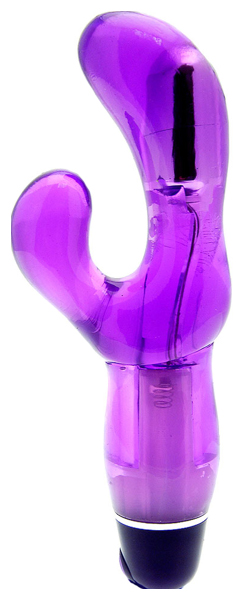 фото Фиолетовый вибратор для точки g ultra g-spot 15 см seven creations