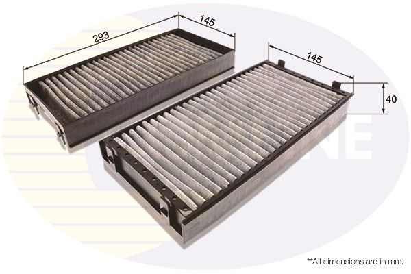 фото Фильтр салона comline ekf171a