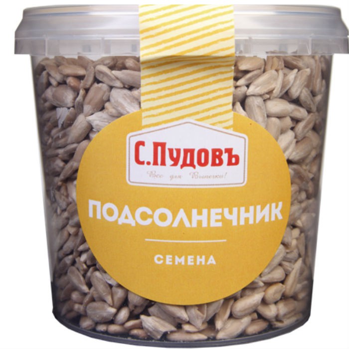 

Семена подсолнечника очищенные целые С.Пудовъ 170 г