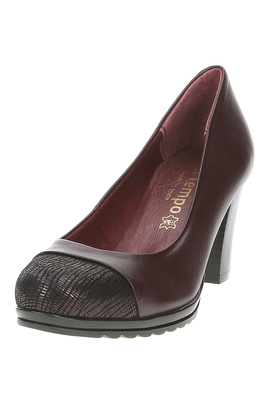 

Туфли женские El Tempo ECG1_26236_BURDEOS красные 38