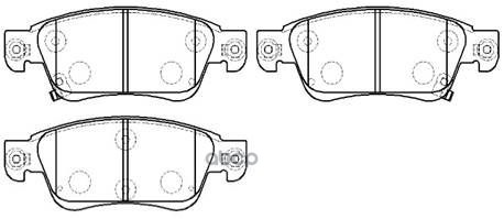 

Тормозные колодки HSB HP5212