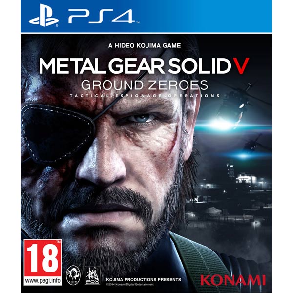 фото Игра metal gear solid v: ground zeroes для playstation 4 konami