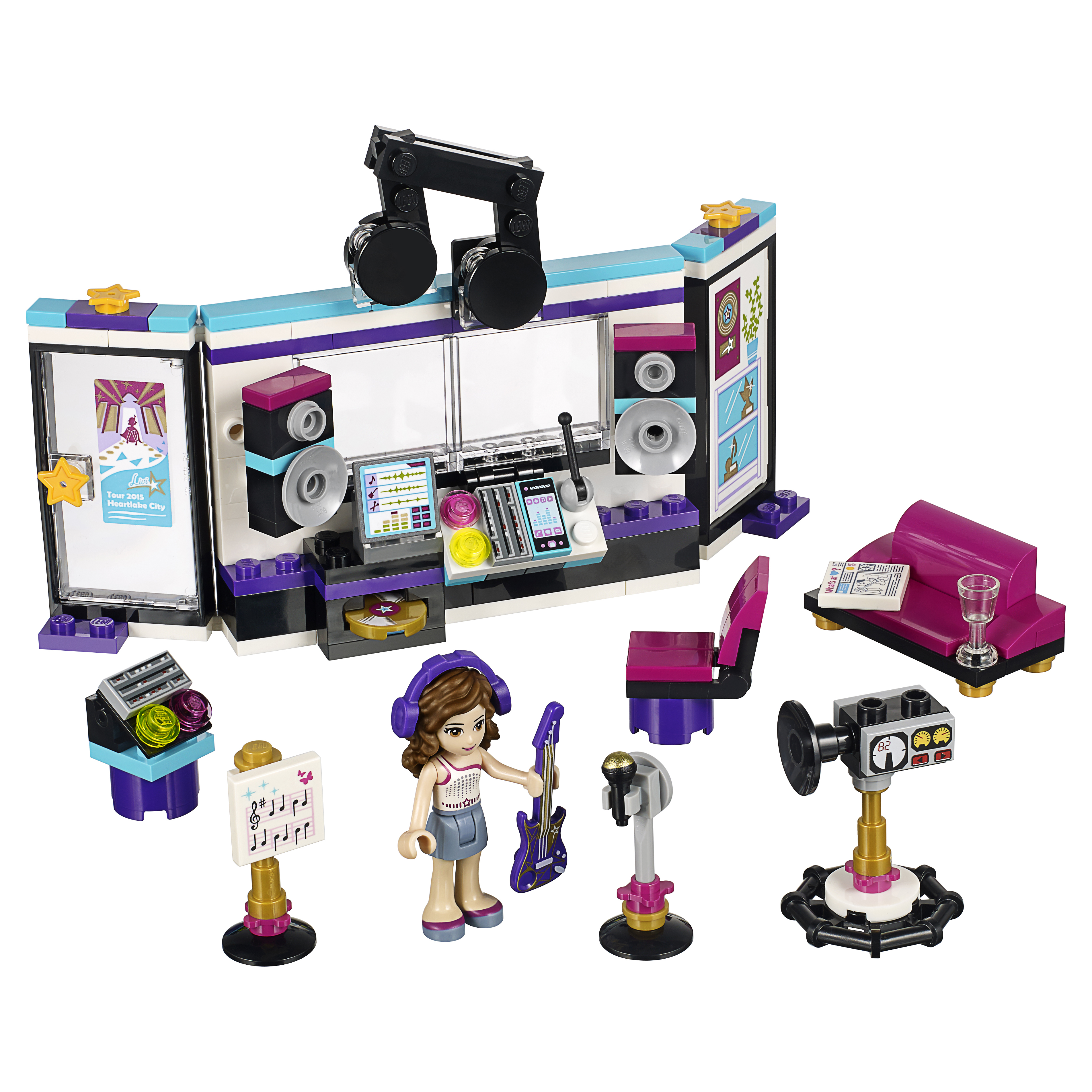 

Конструктор LEGO Friends Поп звезда: студия звукозаписи (41103)